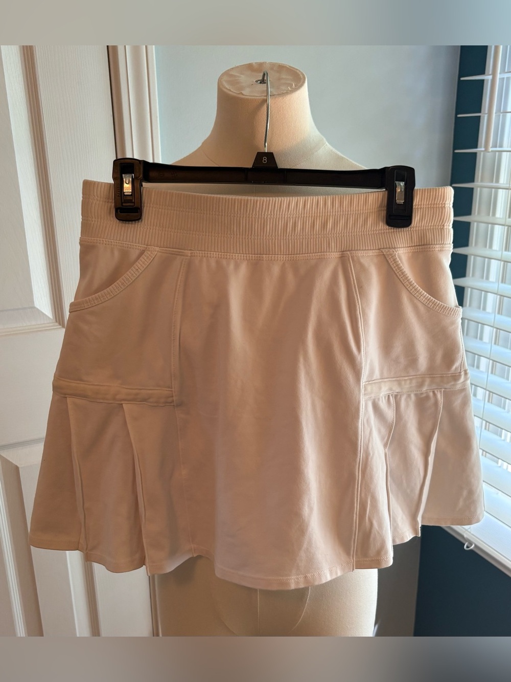 Athleta Women's White Active Skort with Pockets